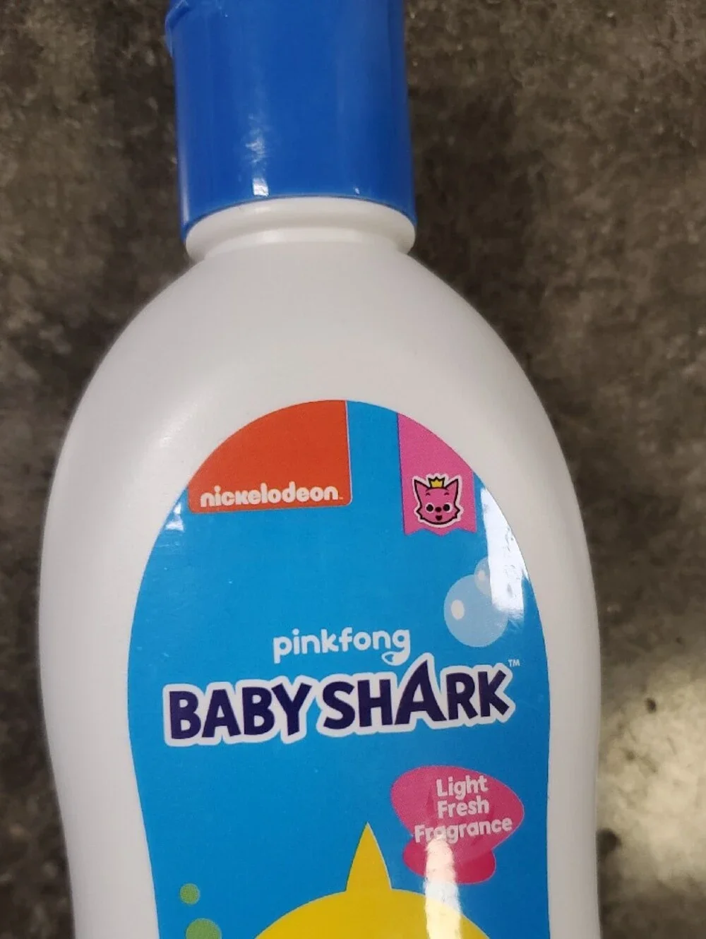 Nickolodeon Pink Fong Baby Shark Blue Baby Wash - Gentle & Mild - Lot of 2